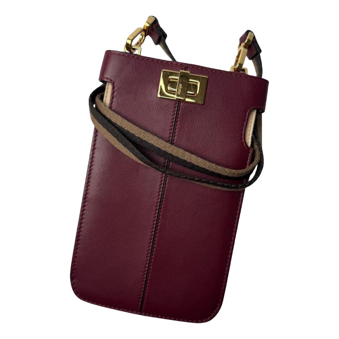 Peekaboo leather mini bag