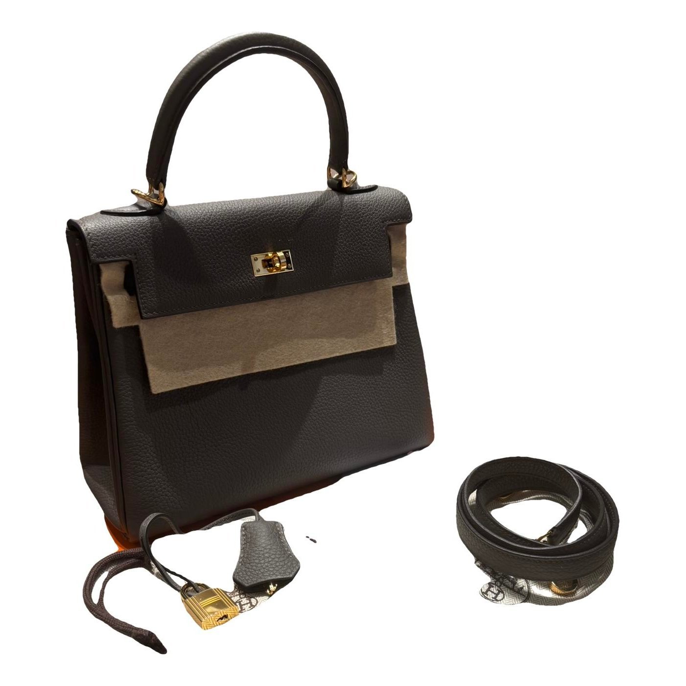 Hermes Kelly 25 Handbag Togo Leather 2023