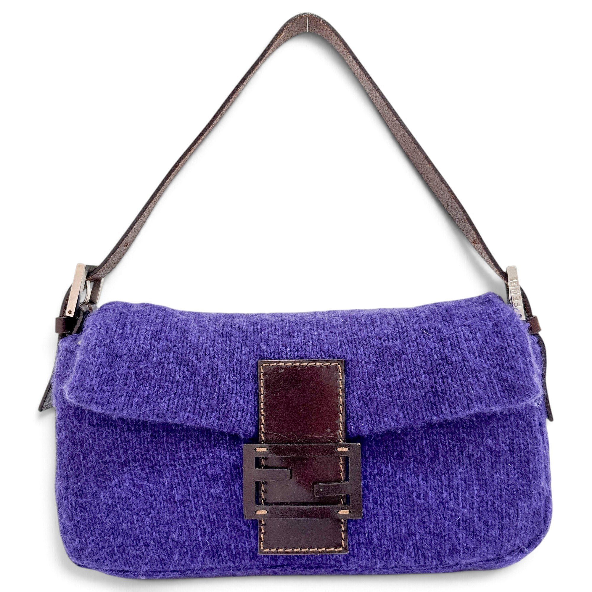 Fendi Baguette wool handbag