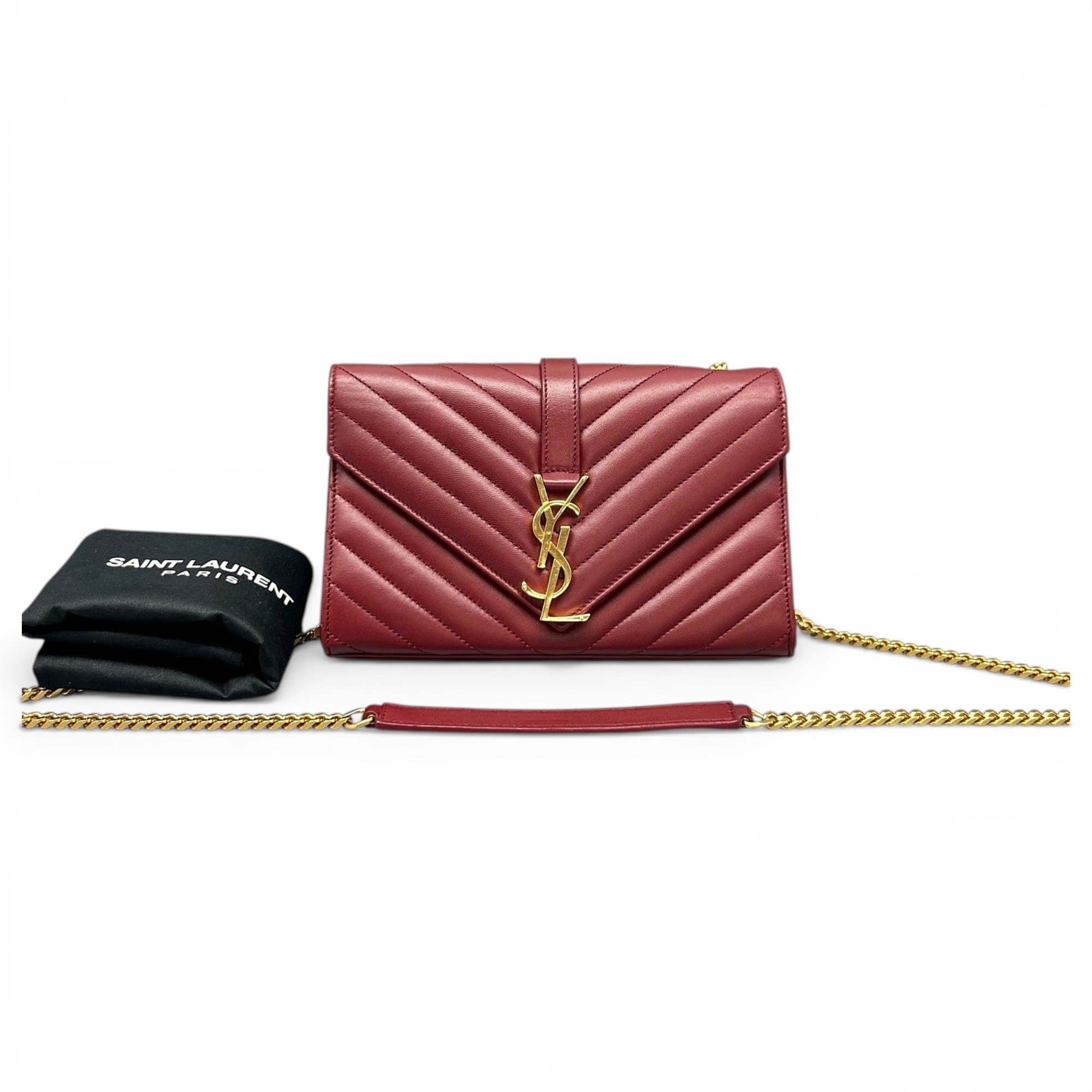 Collége monogramme leather handbag