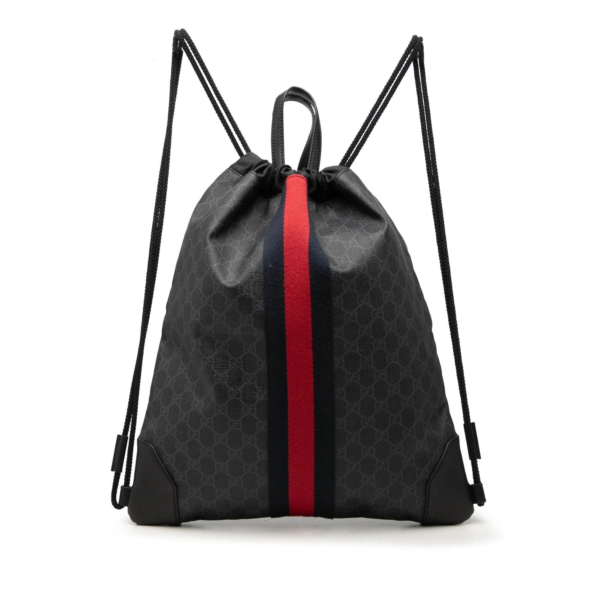 Leather backpack