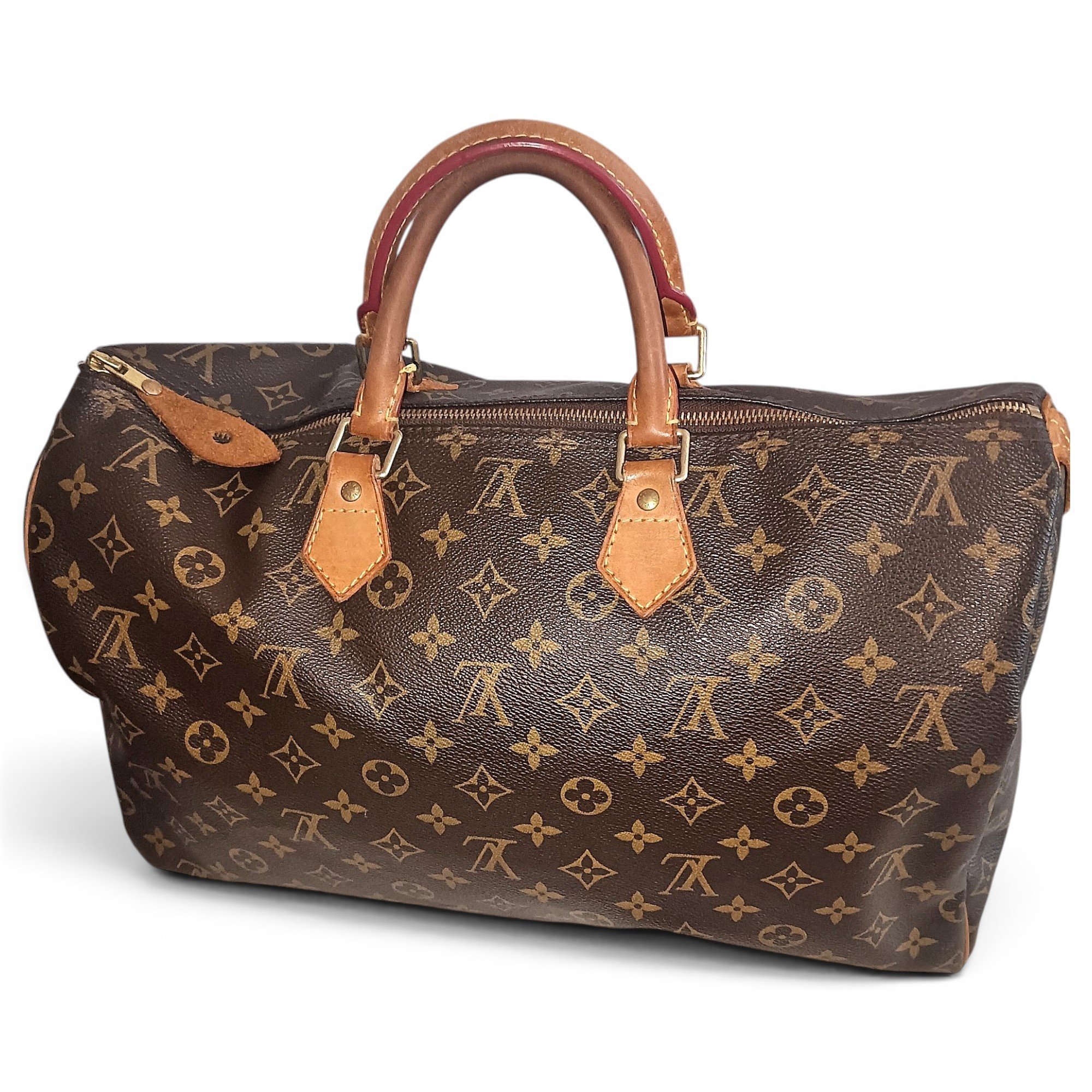 Louis Vuitton Speedy leather handbag