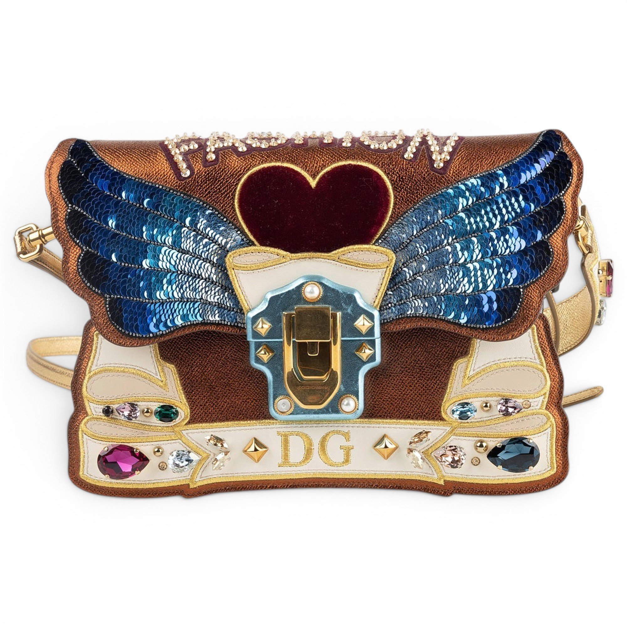 Lucia leather handbag