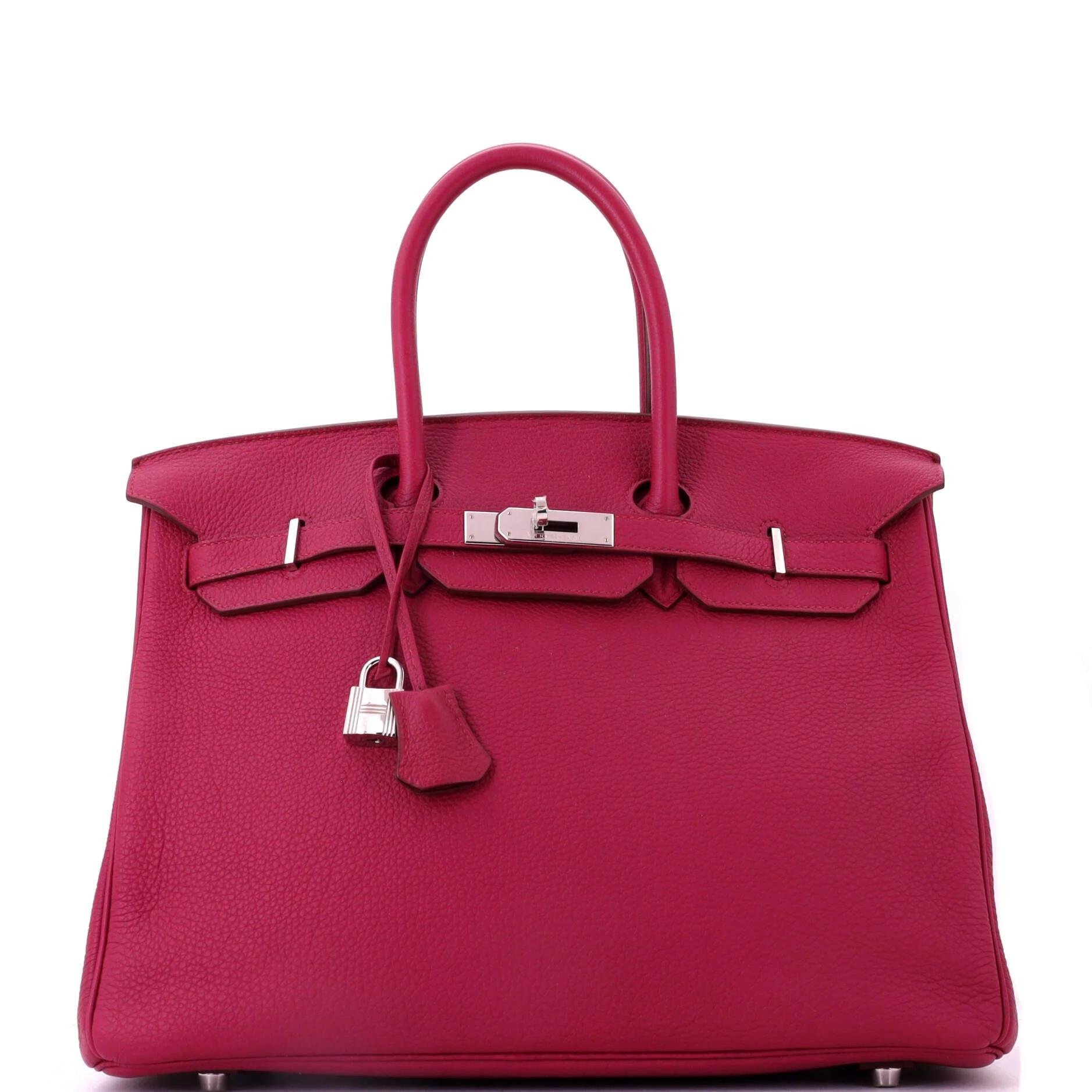 Birkin 35 leather tote