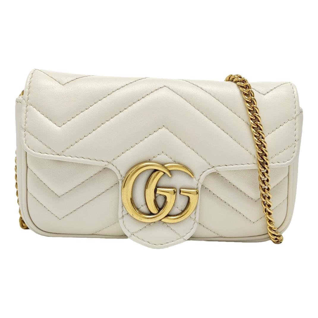 GG Marmont Flap leather handbag