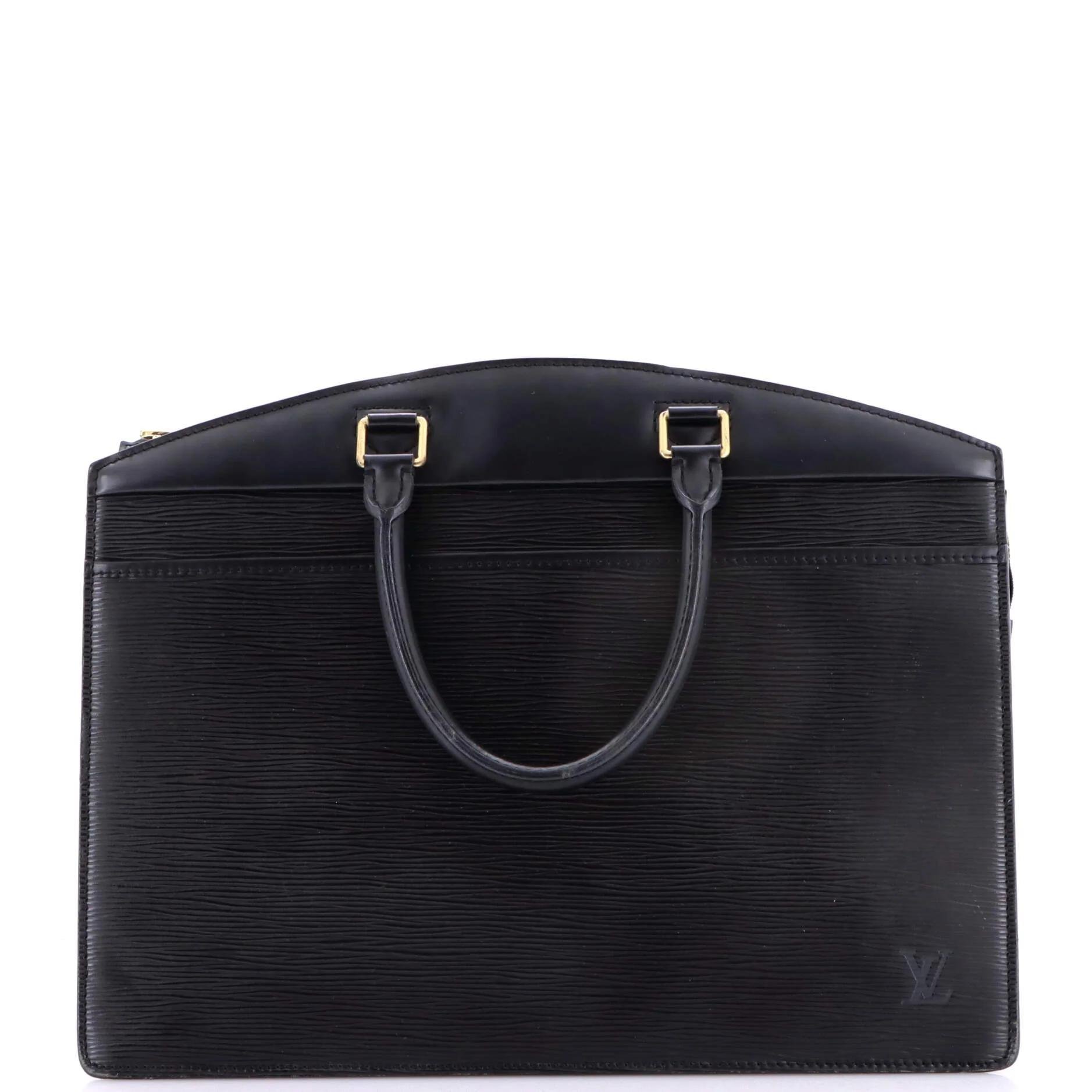 Leather tote