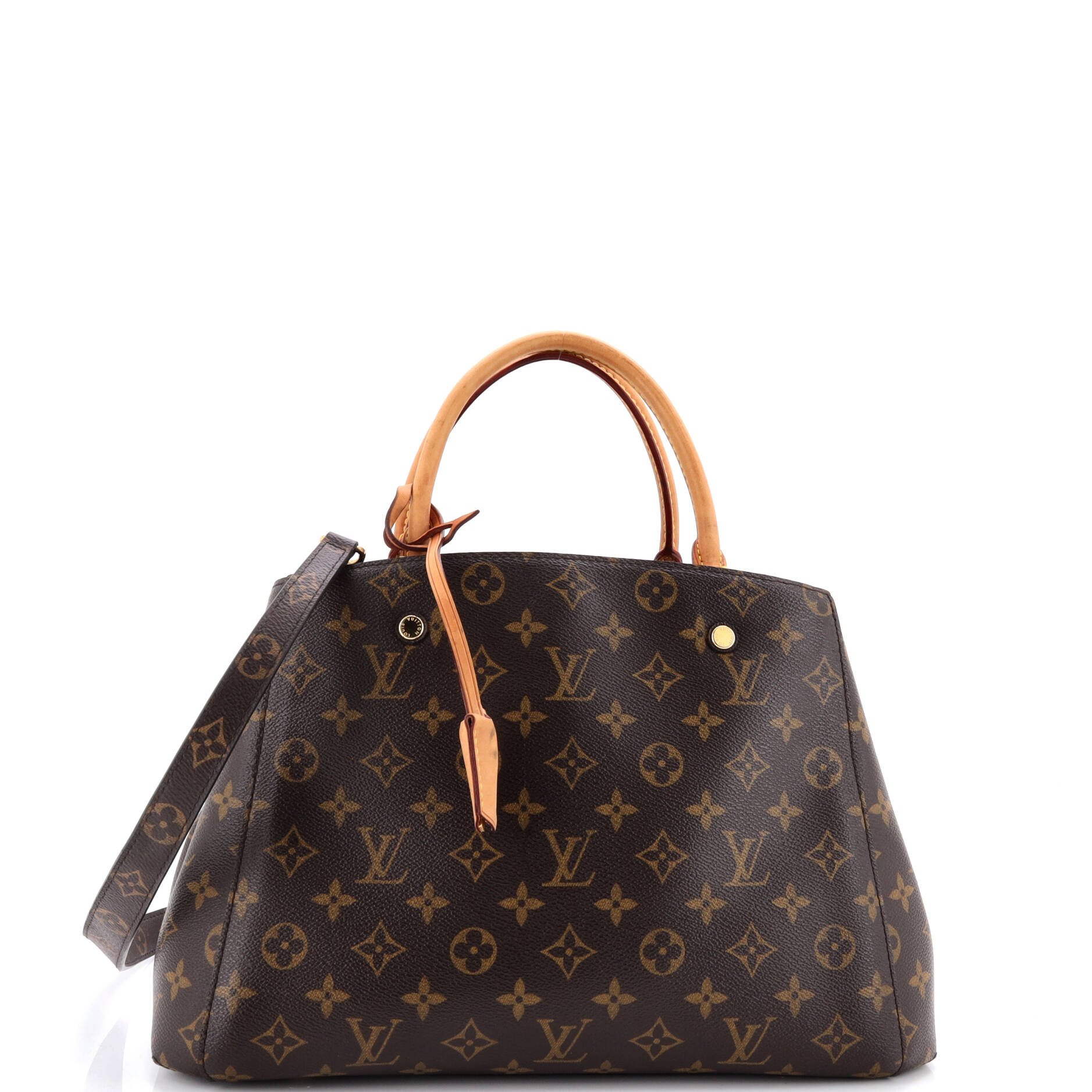 Louis Vuitton Montaigne Handbag Monogram Canvas MM