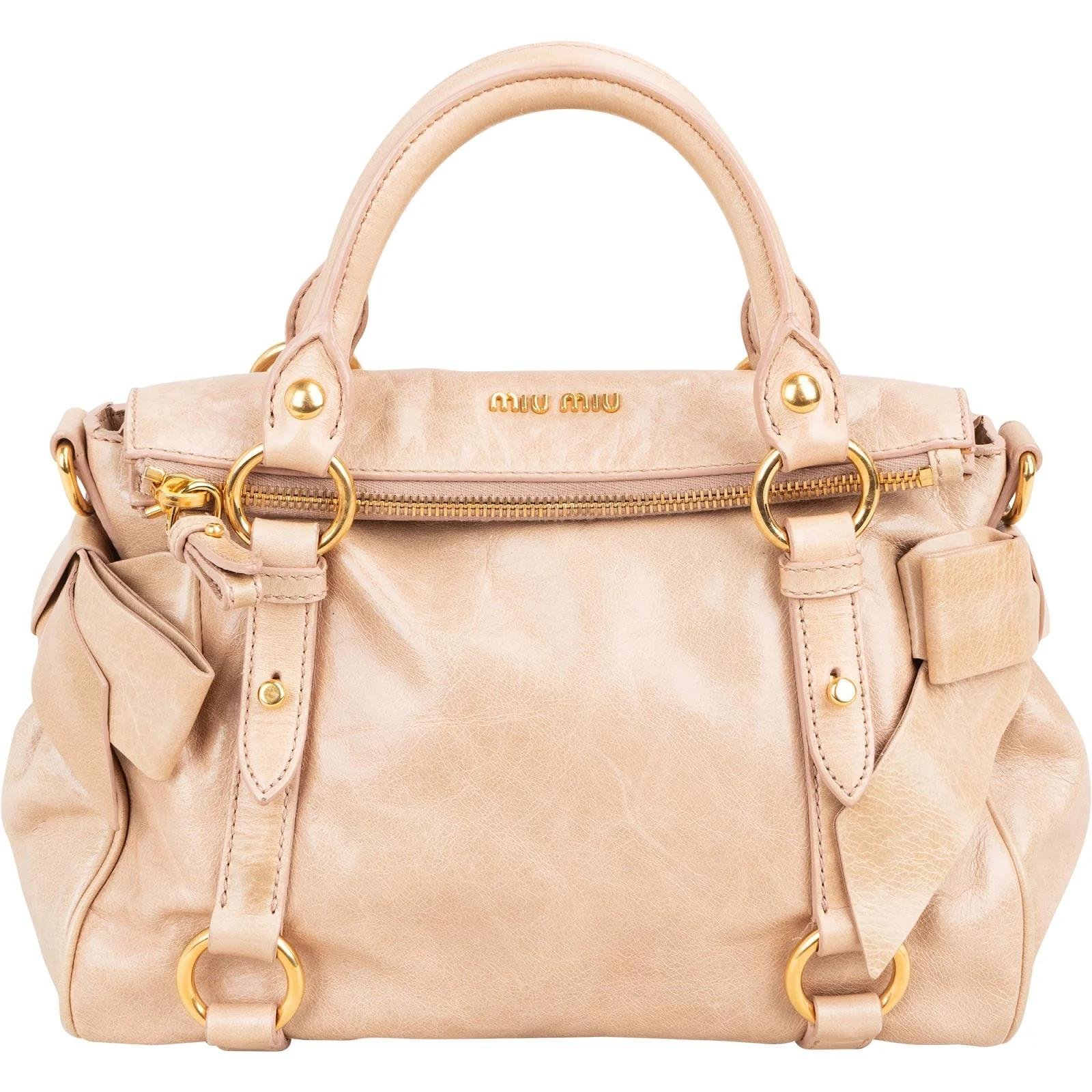 Vitello leather handbag