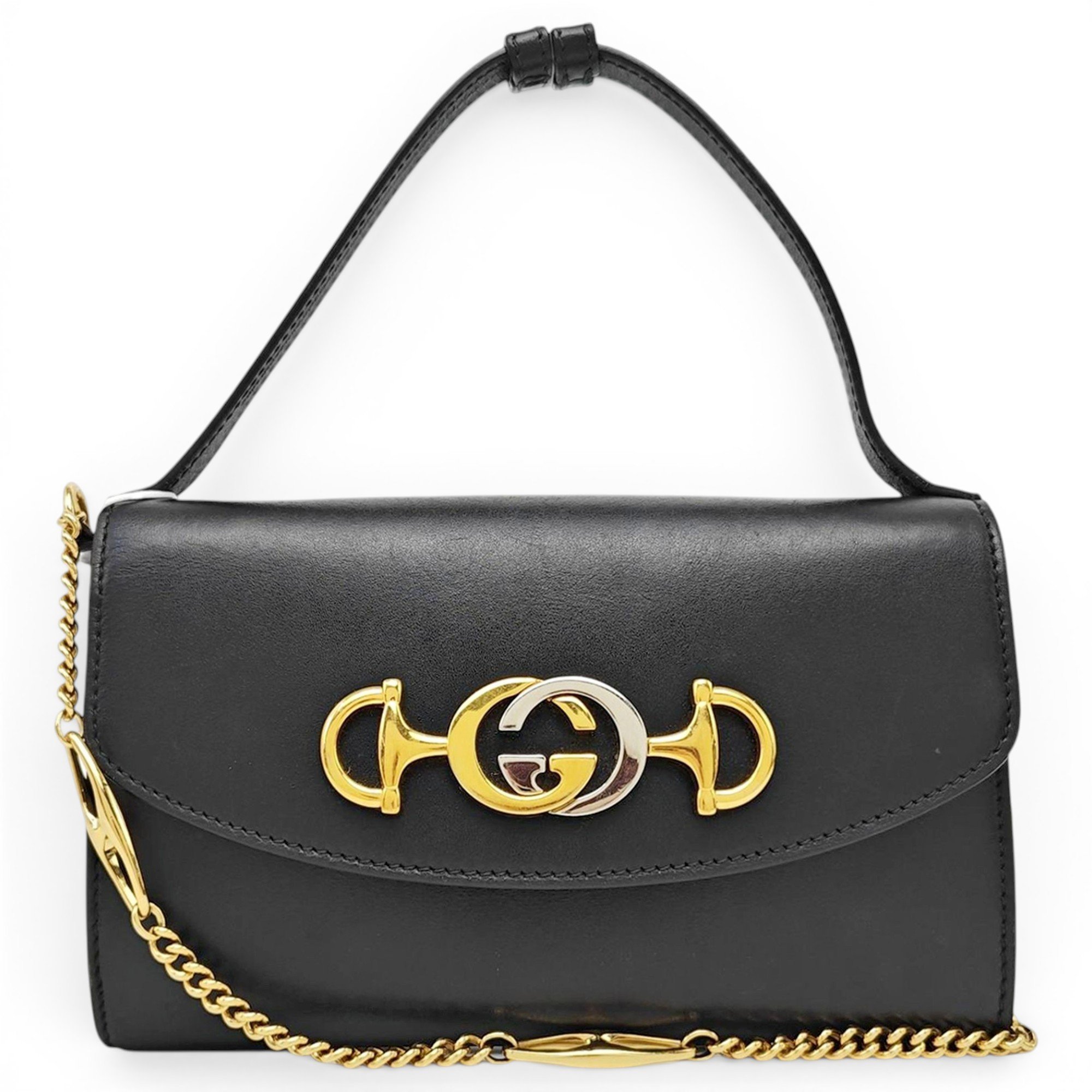 Zumi leather handbag