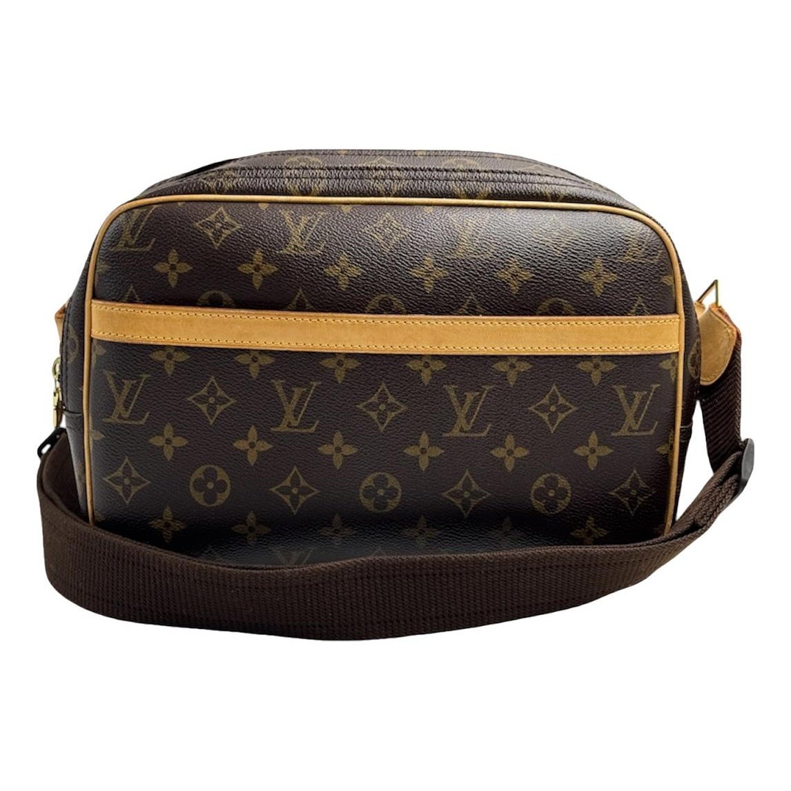 Reporter leather crossbody bag