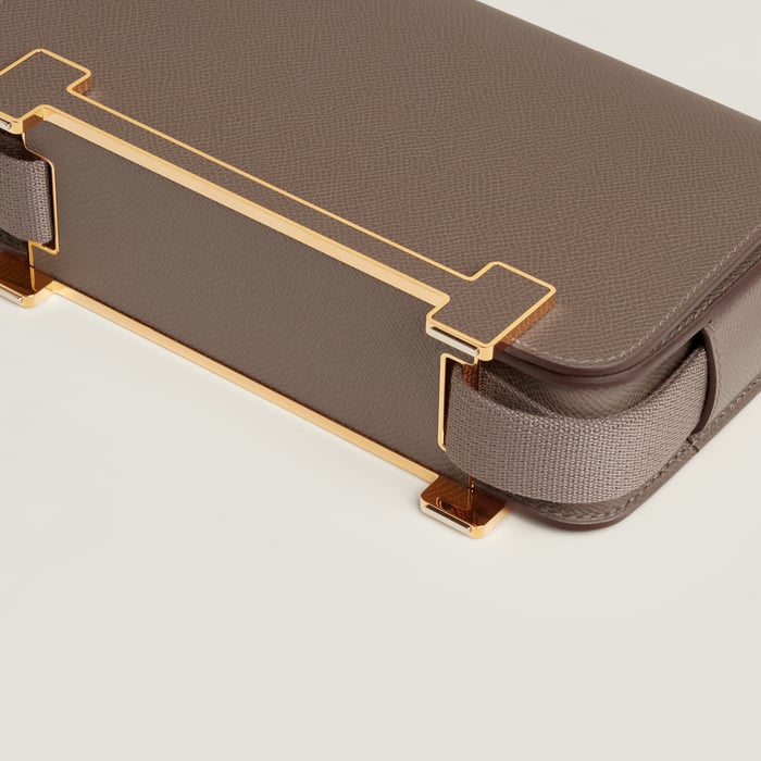 Étoupe Hermès Geta Slim Bag