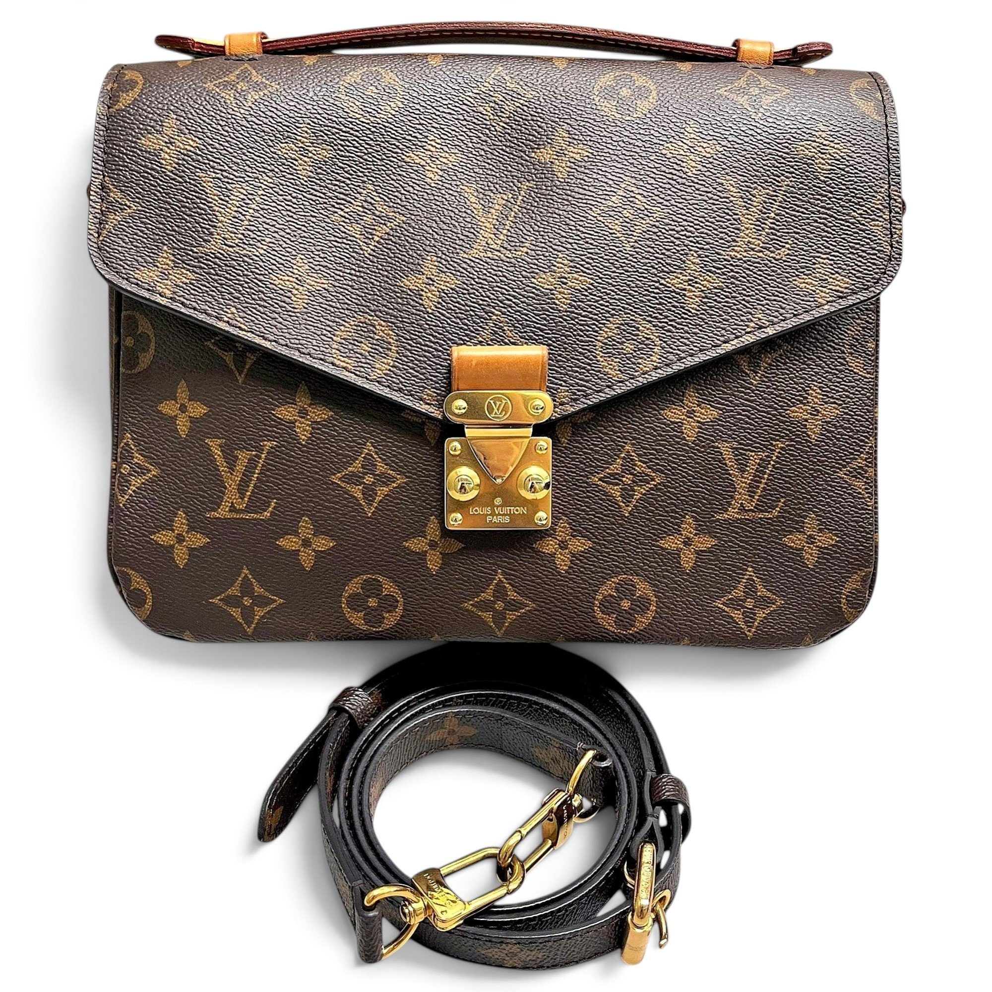 Metis leather handbag
