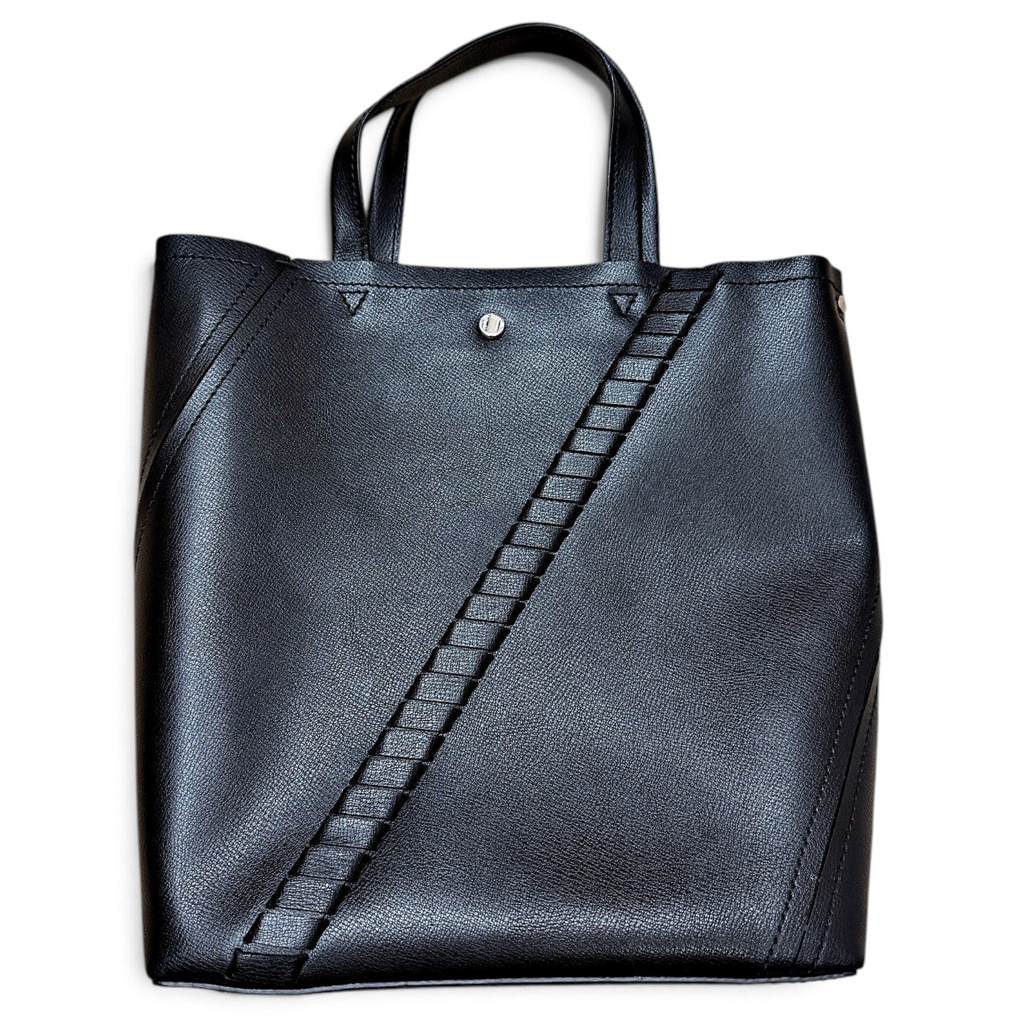 Leather tote