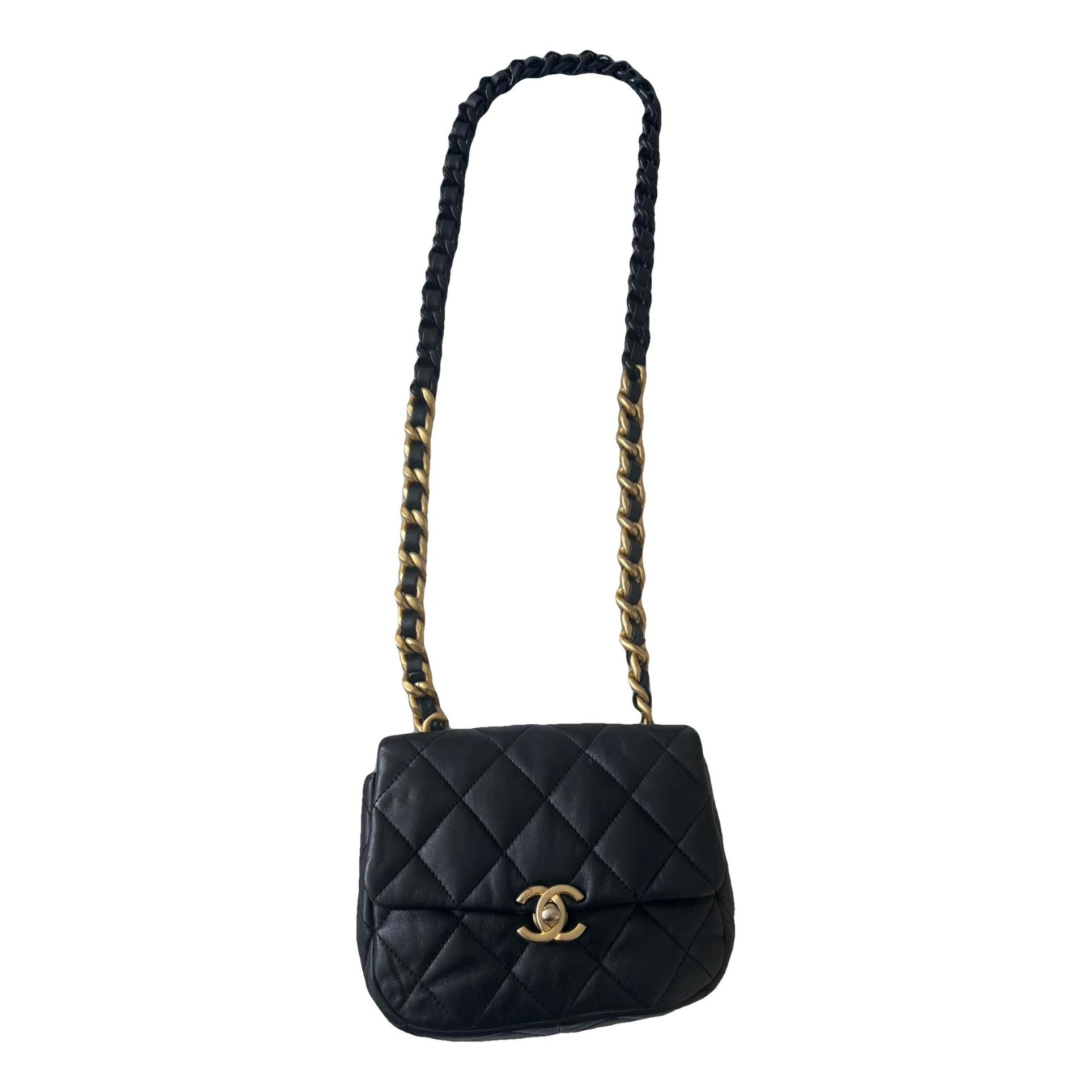 Leather crossbody bag
