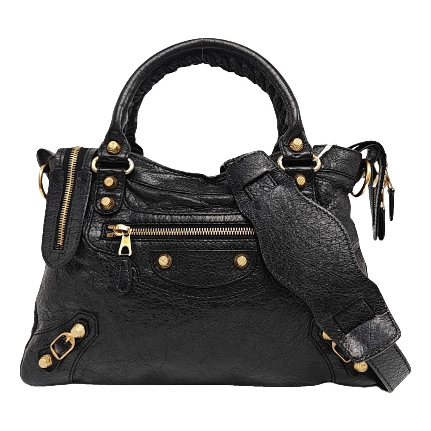 Leather handbag