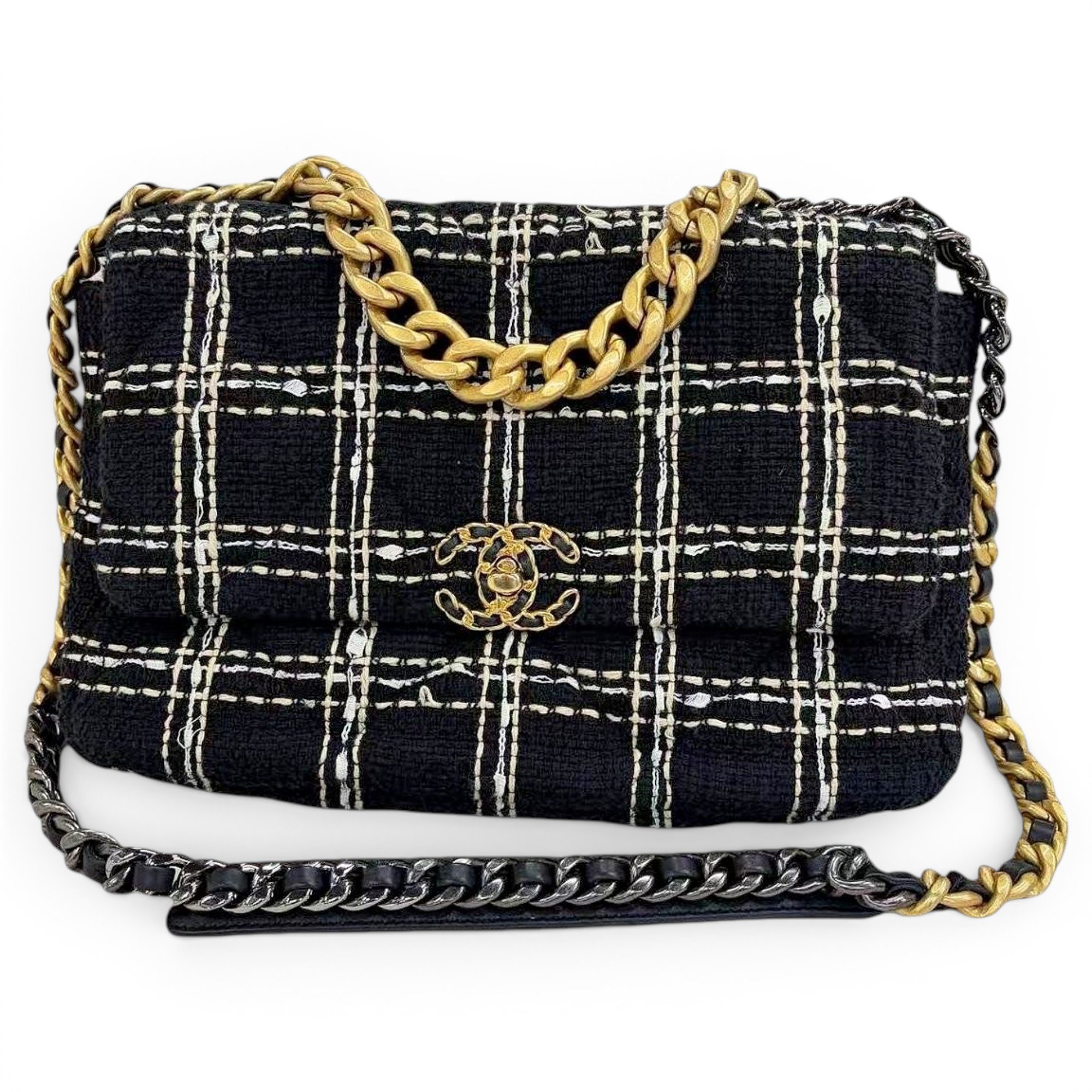 Chanel 19 leather handbag