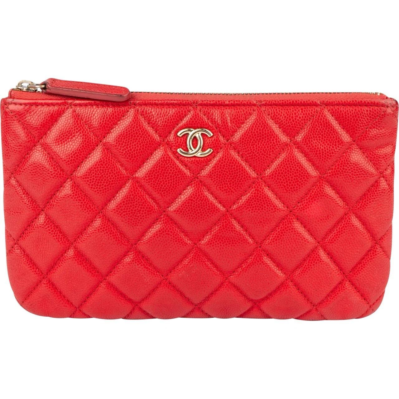 Trendy CC Quilted leather handbag
