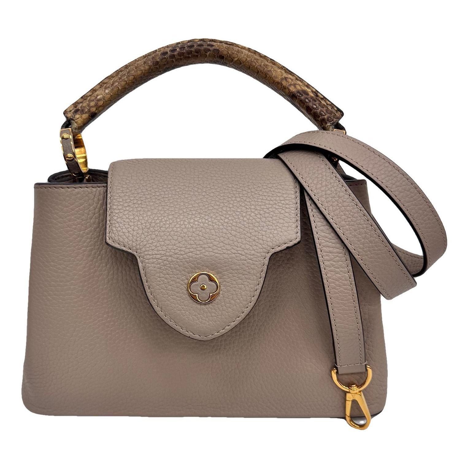 Capucines leather handbag
