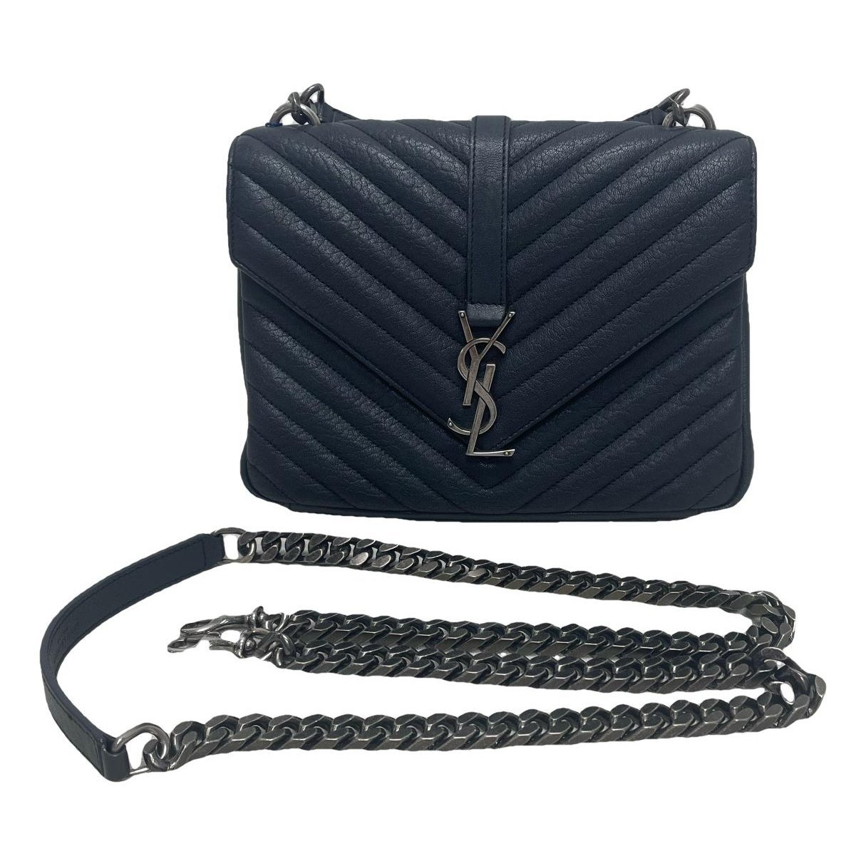 Saint Laurent Collége monogramme leather handbag