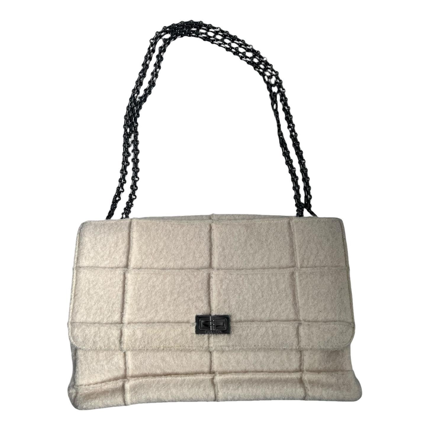 2.55 wool crossbody bag