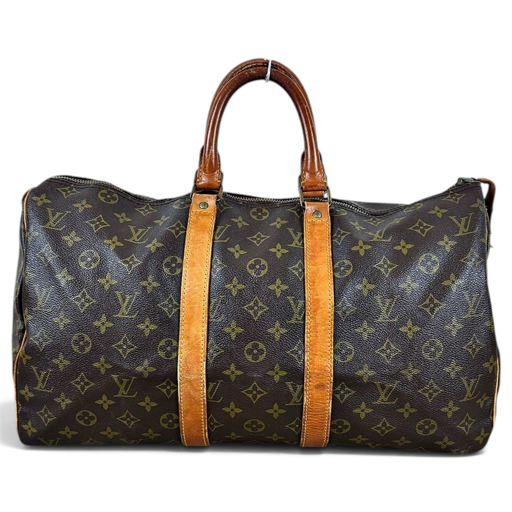 Keepall leather 48h bag