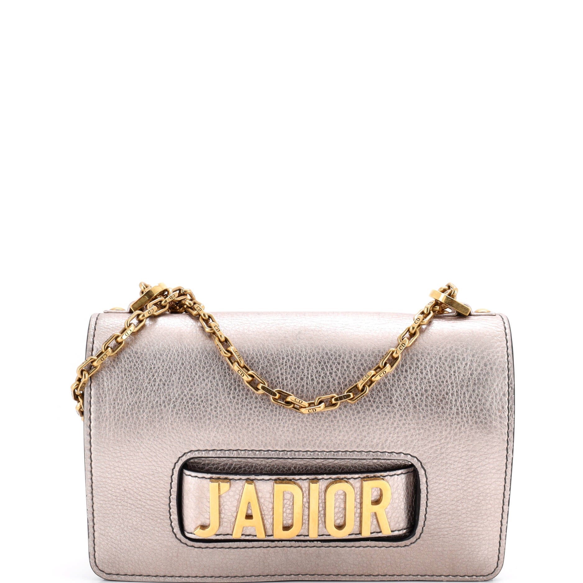 J'Adior Flap Bag Leather Medium