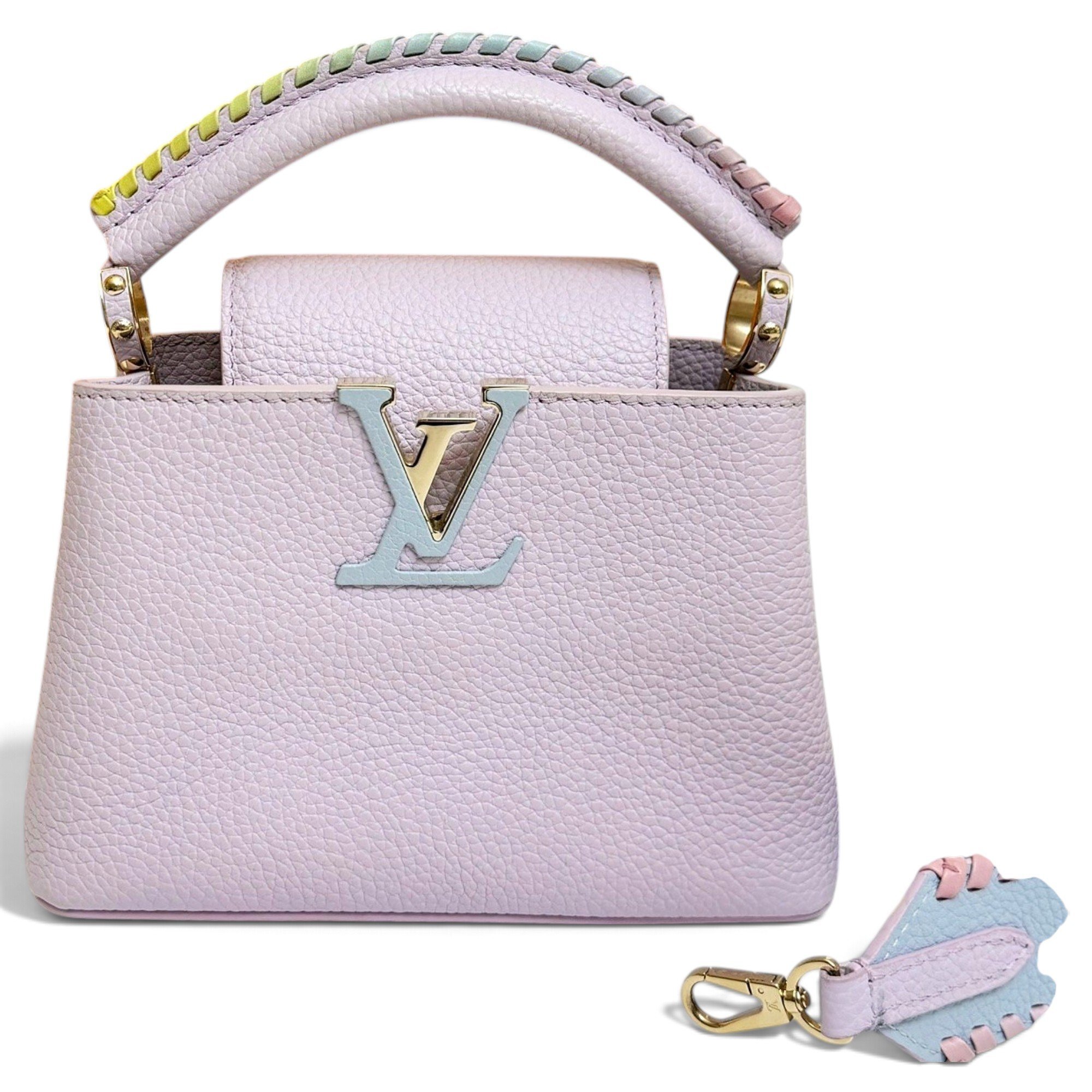 Capucines leather crossbody bag