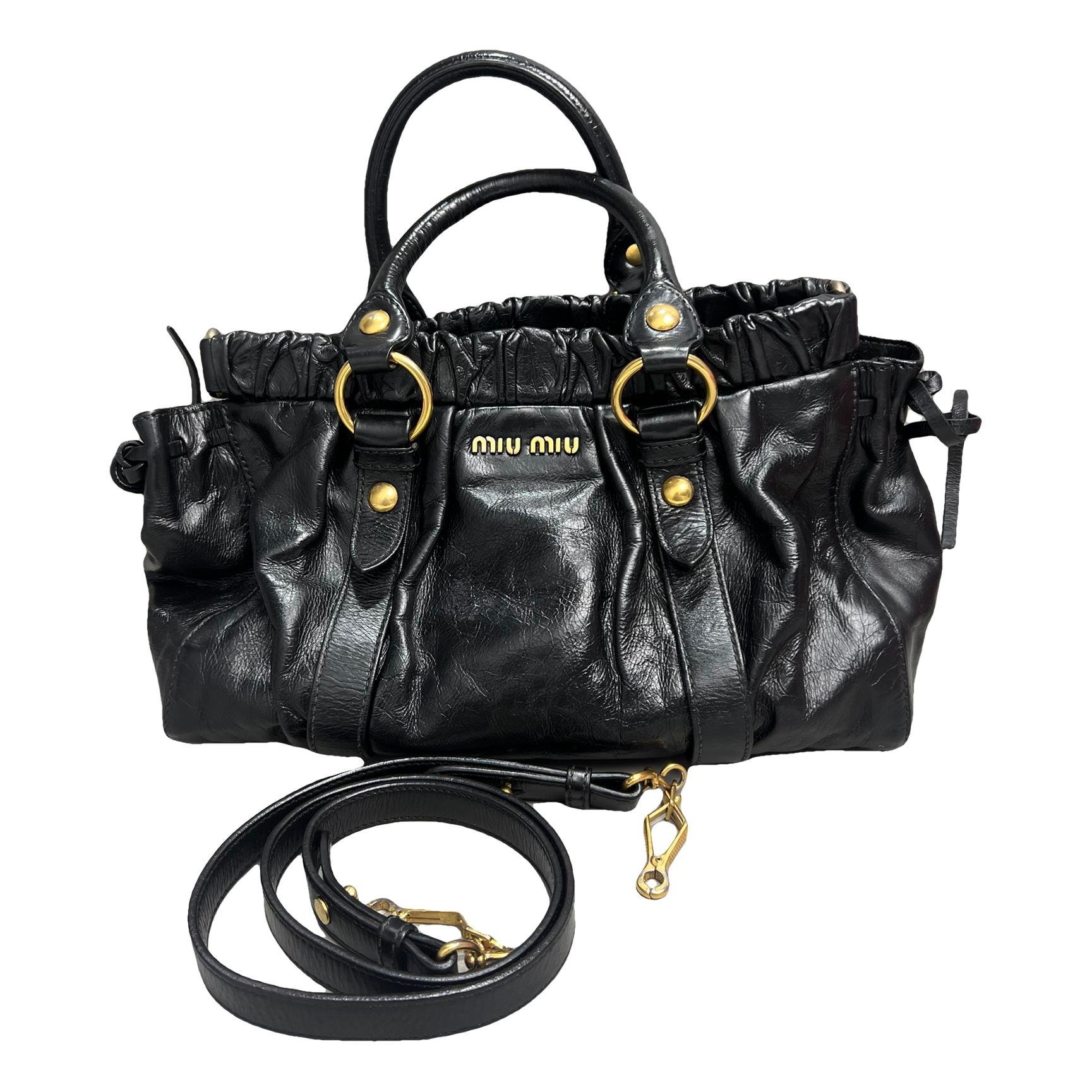Vitello leather handbag