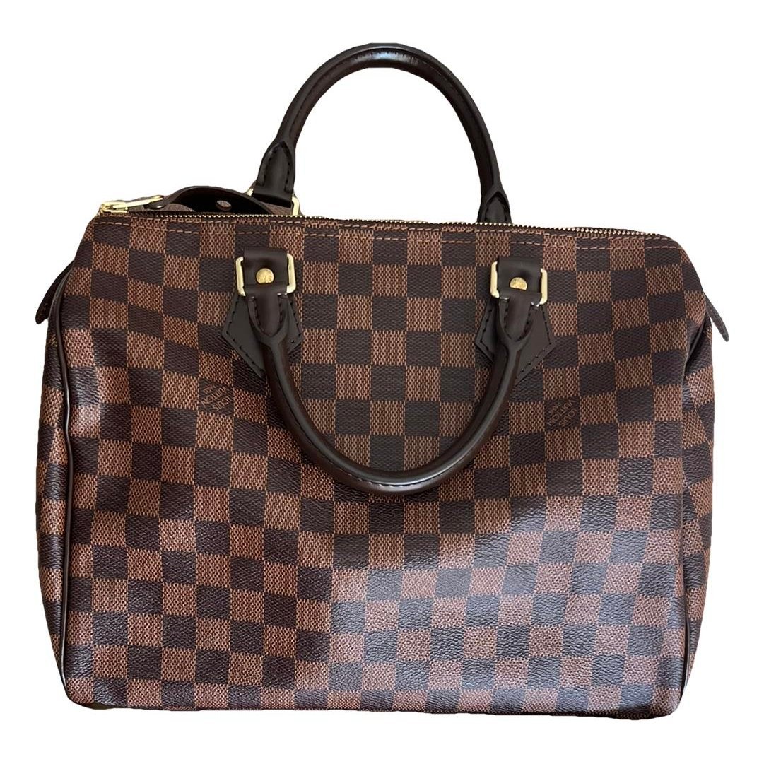 Speedy leather handbag