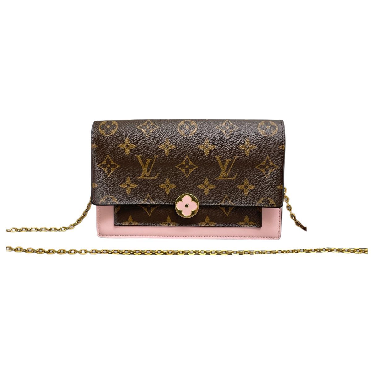 Flore chain leather handbag