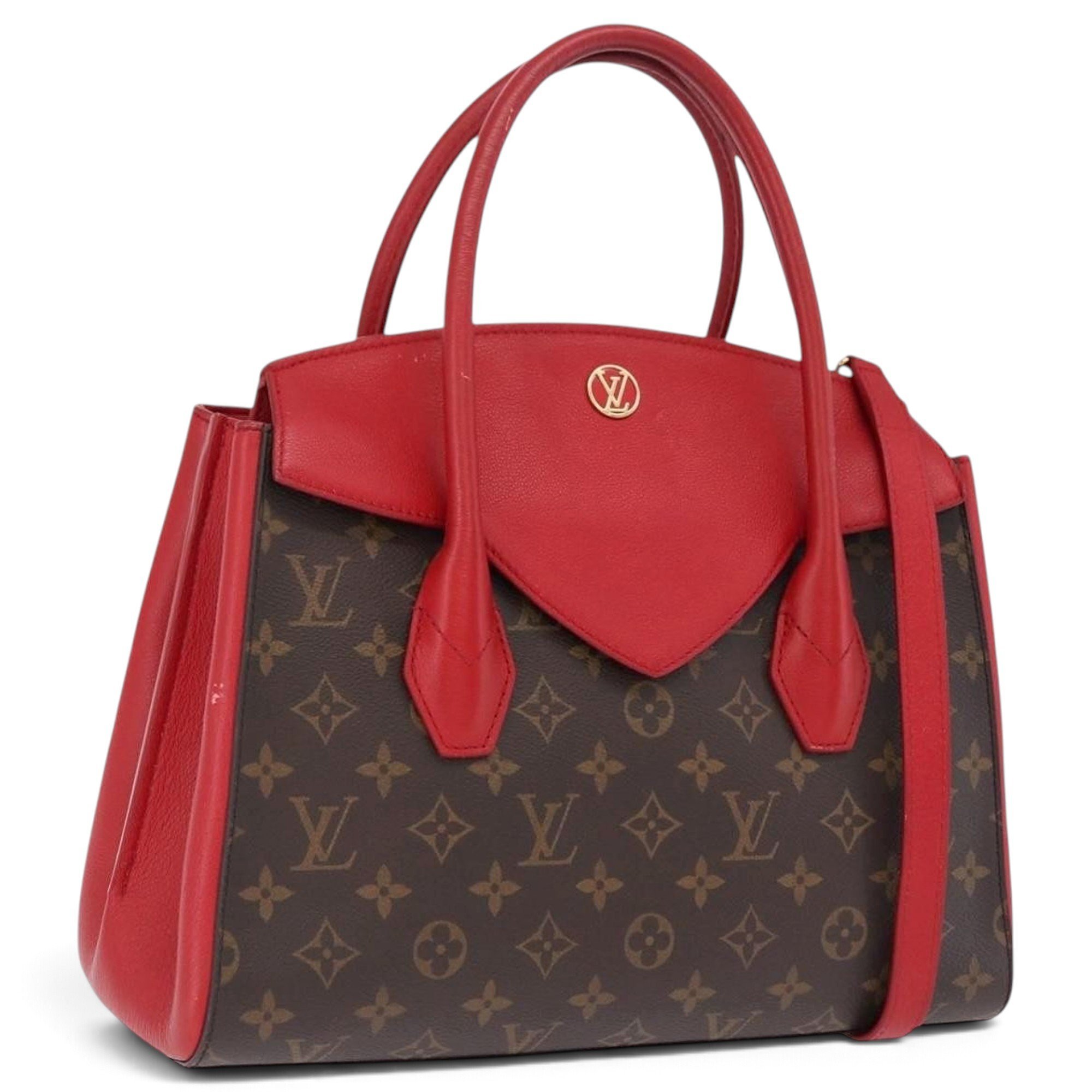 Florine leather handbag