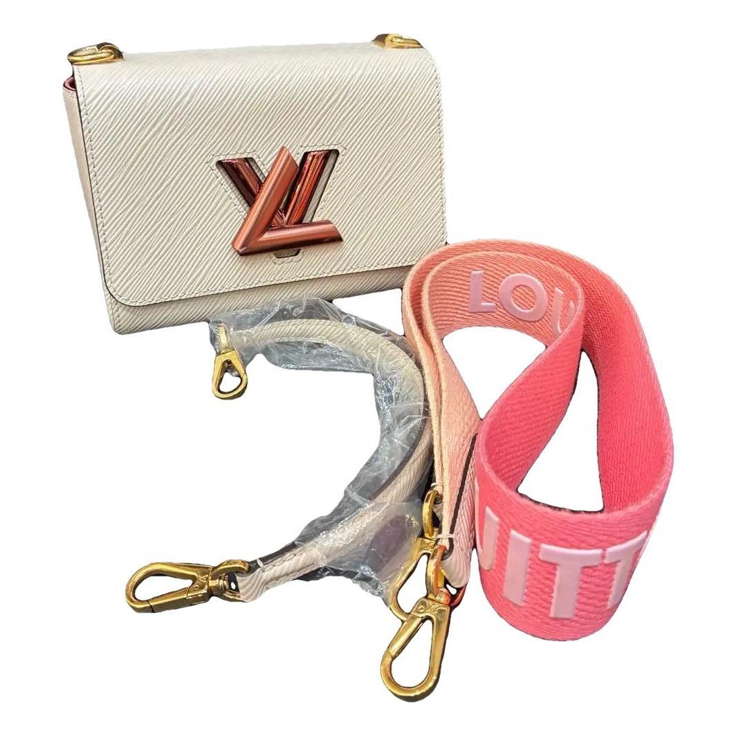 Twist leather crossbody bag