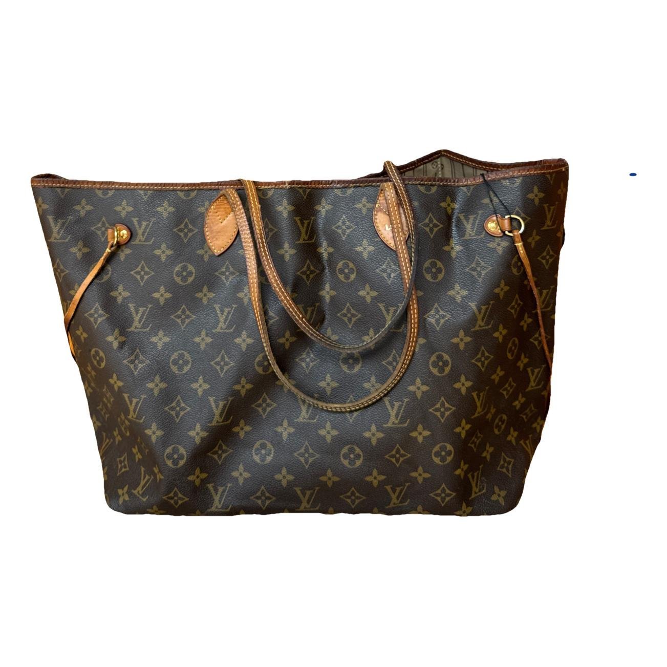 Neverfull leather tote