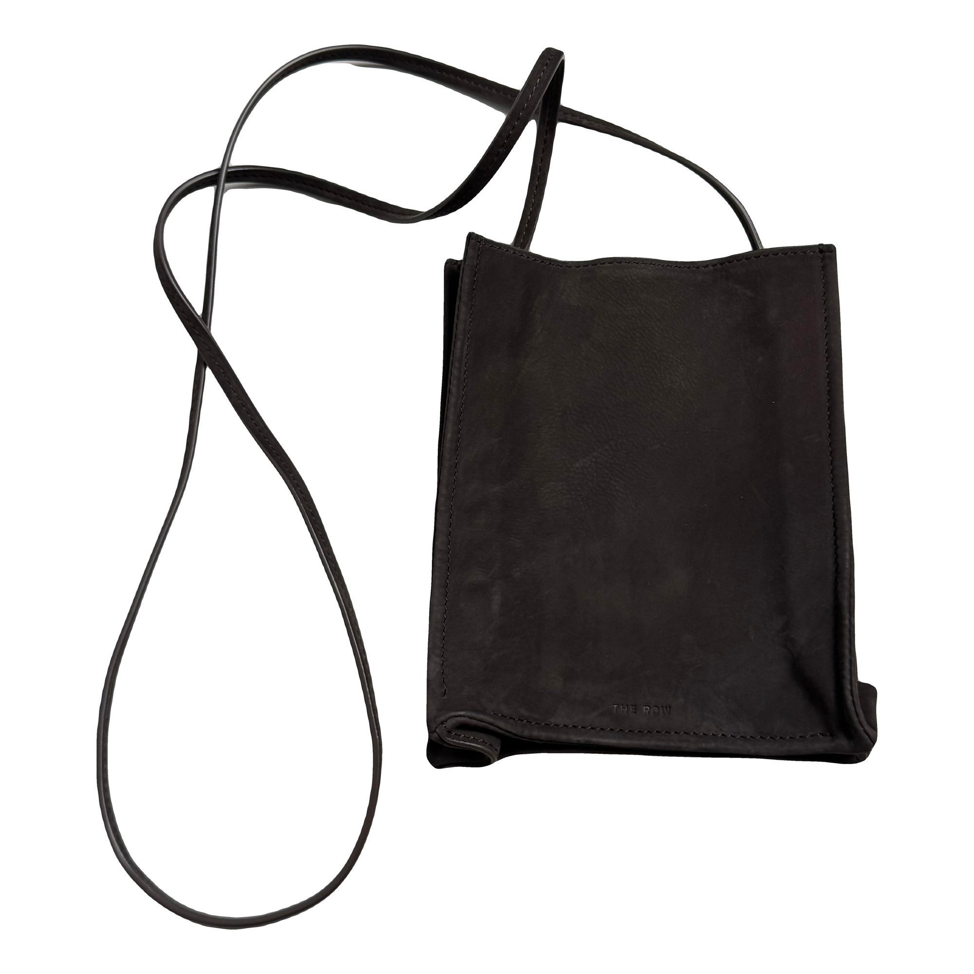 Leather crossbody bag