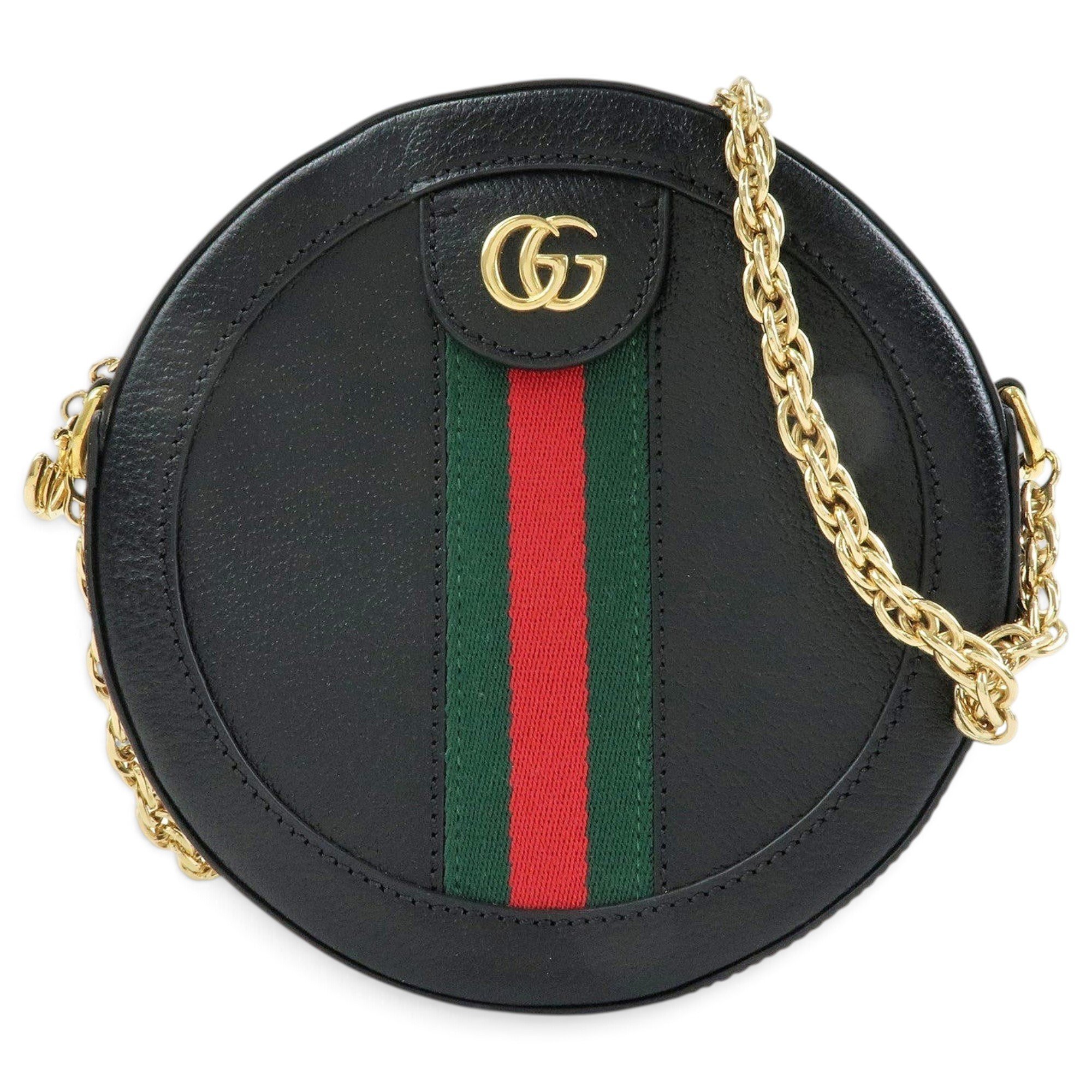Ophidia leather crossbody bag