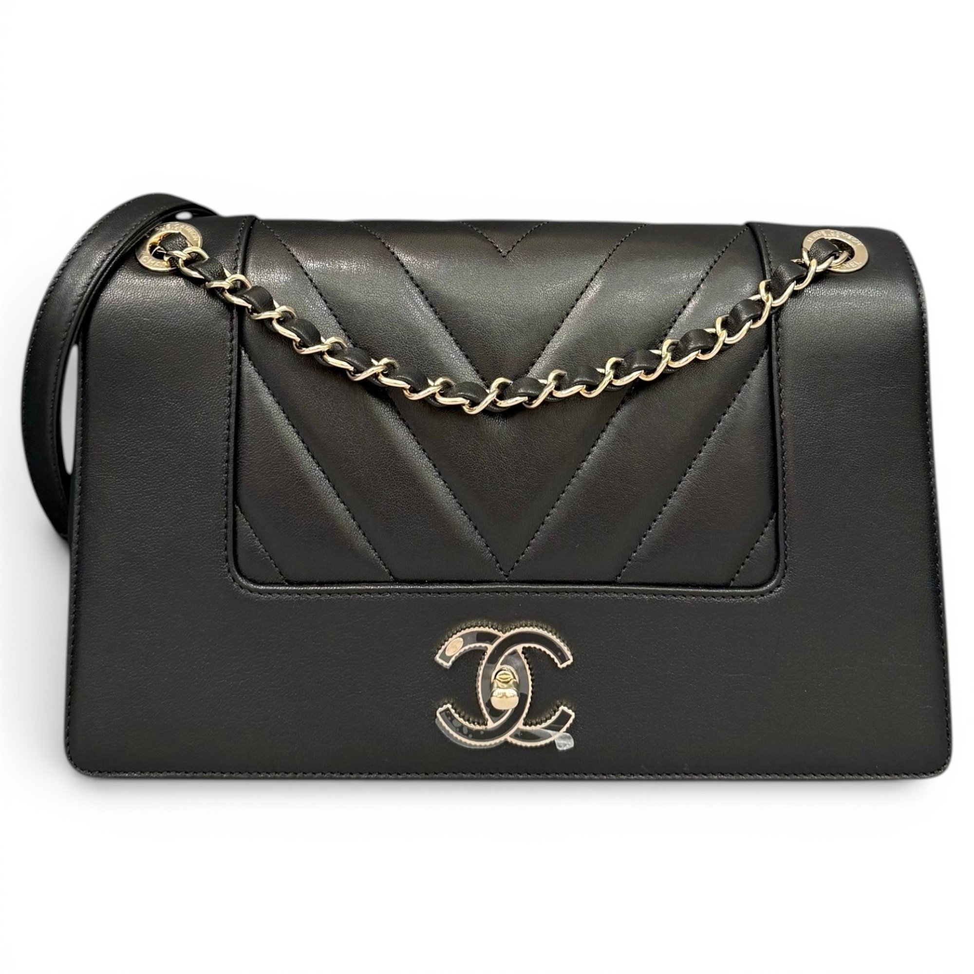 Leather handbag