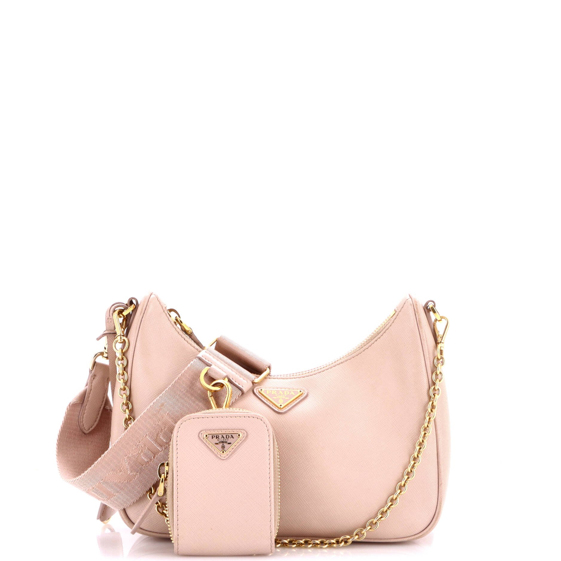 Re-Edition 2005 Shoulder Bag Saffiano Leather Small