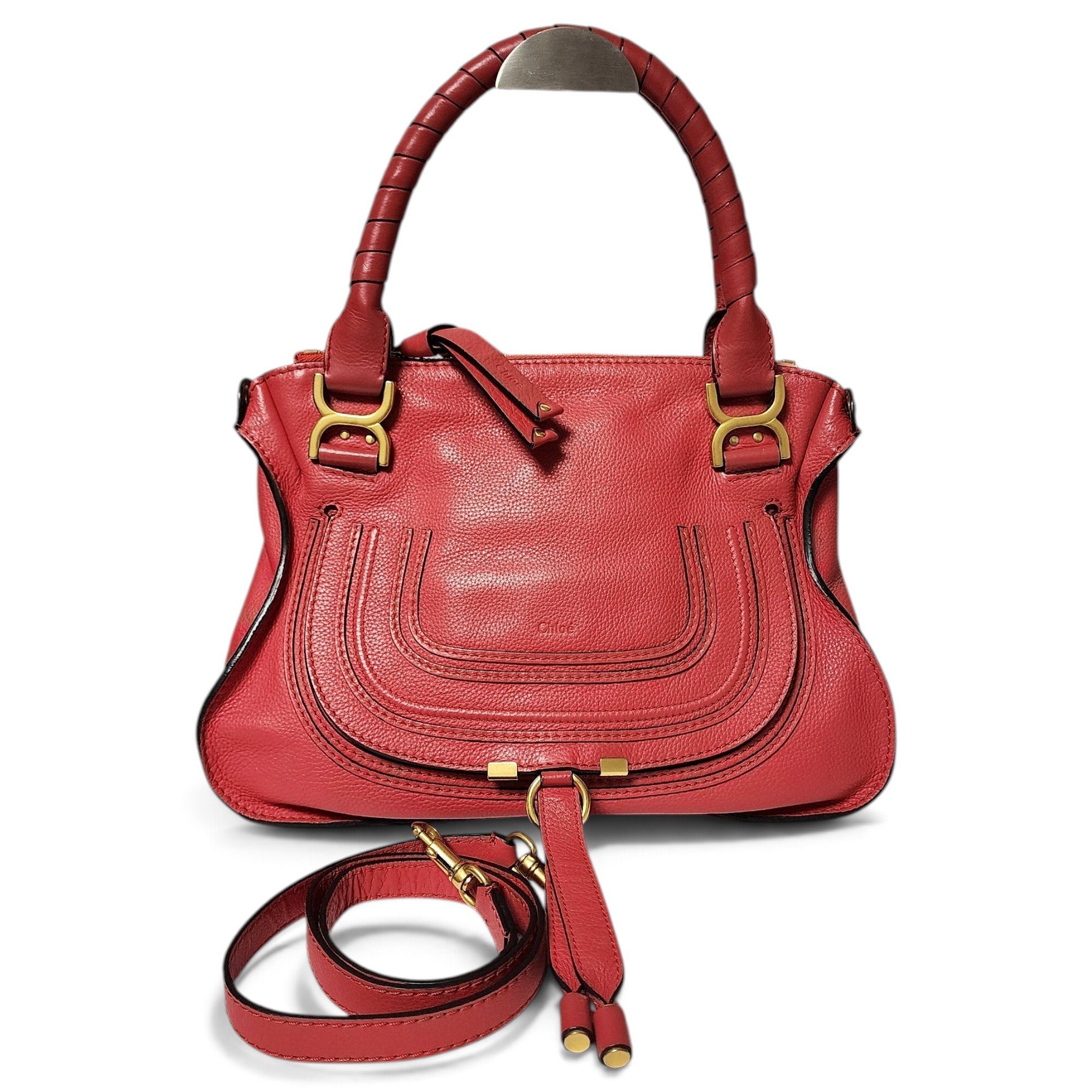 Marcie leather handbag