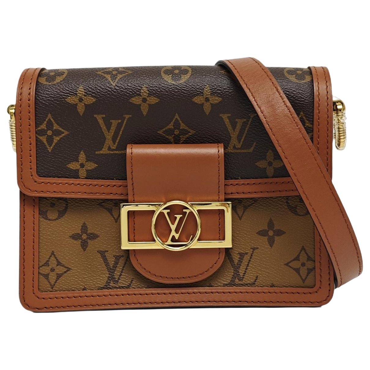 Dauphine leather mini bag