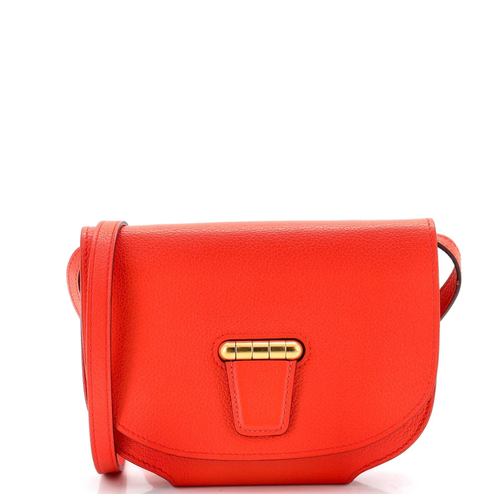 Leather crossbody bag