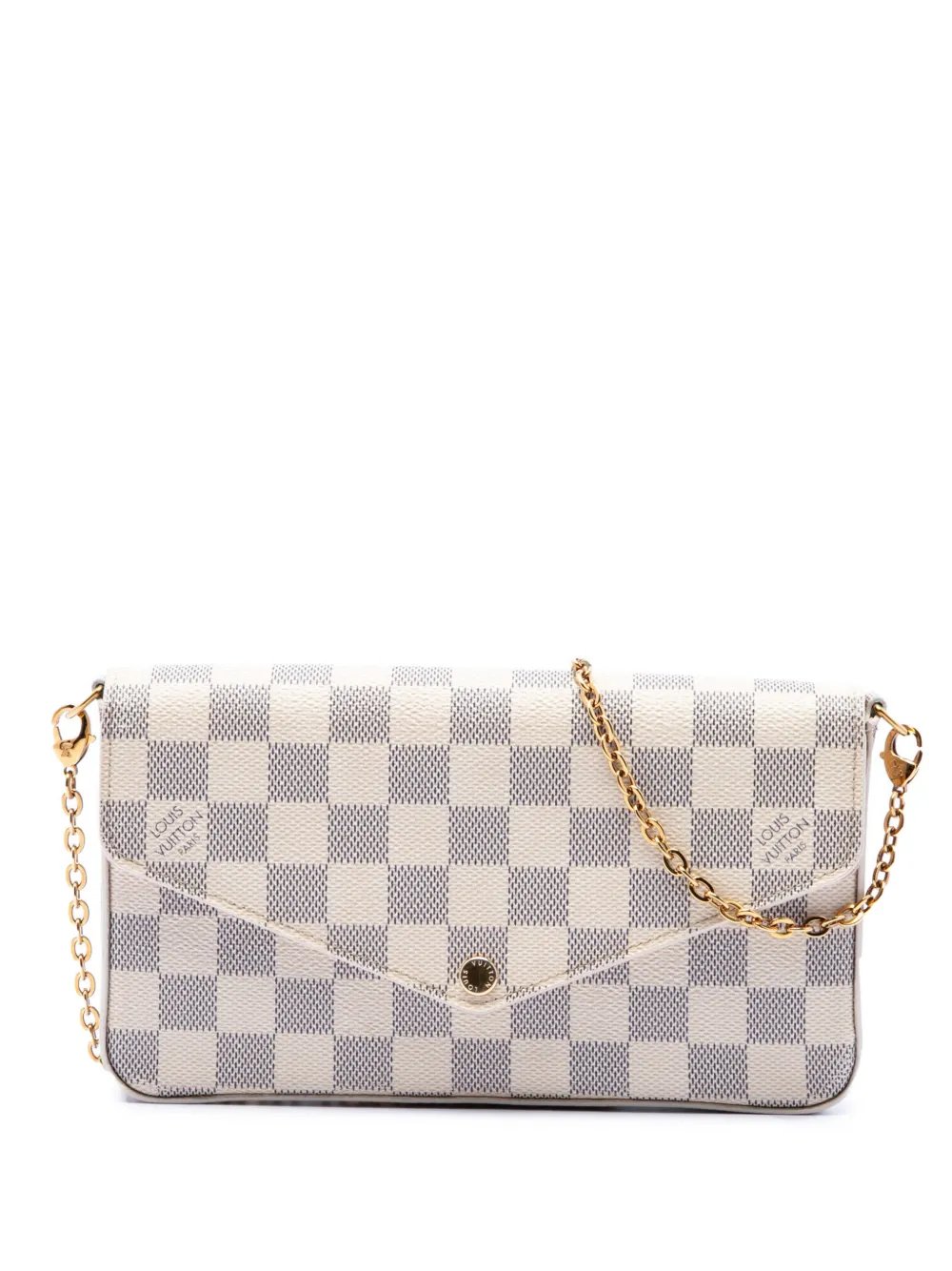 2016 Damier Azur Pochette Felicie crossbody bag