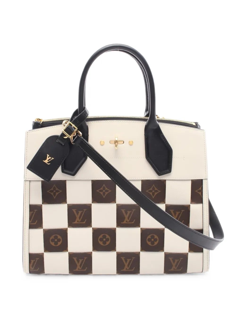 2019 MM City Steamer Monogram tote bag
