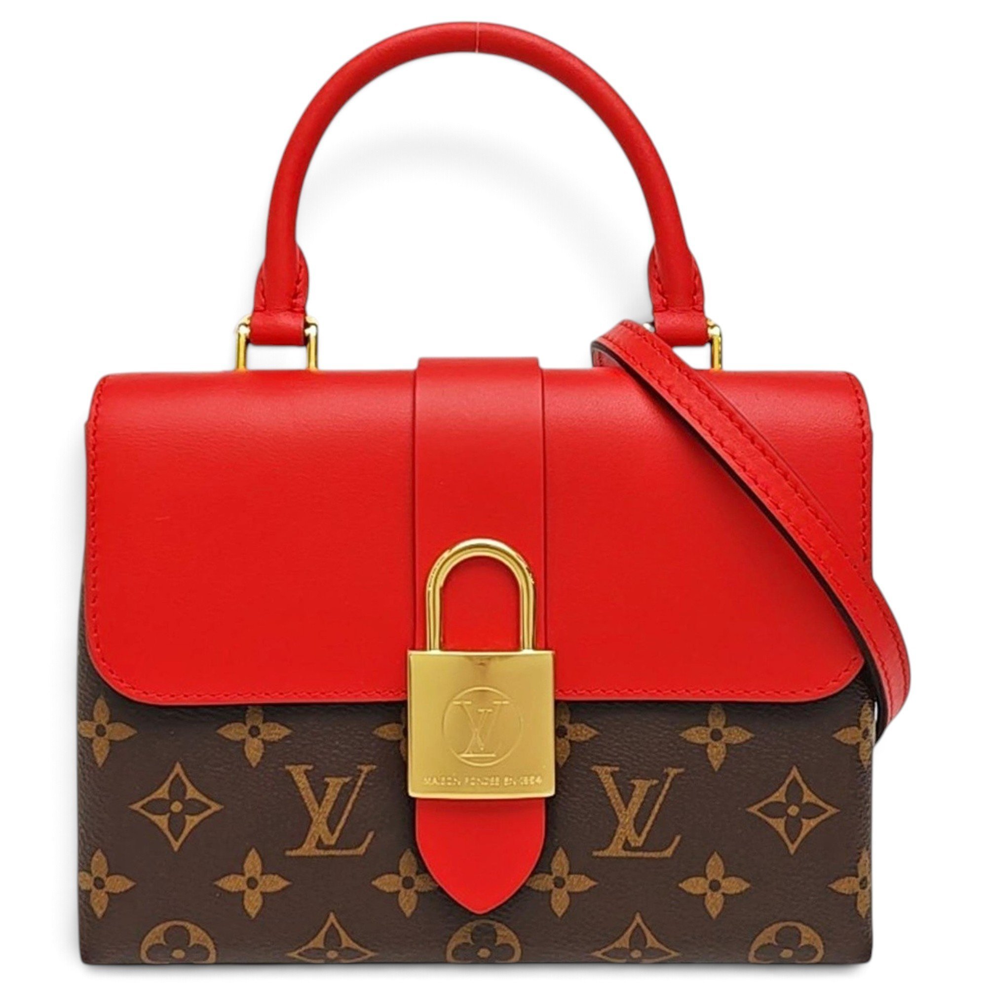 Locky BB leather handbag