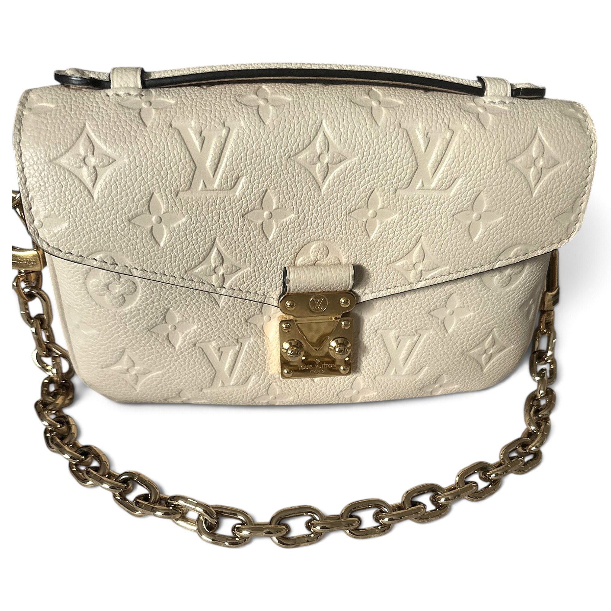 Metis East West leather crossbody bag