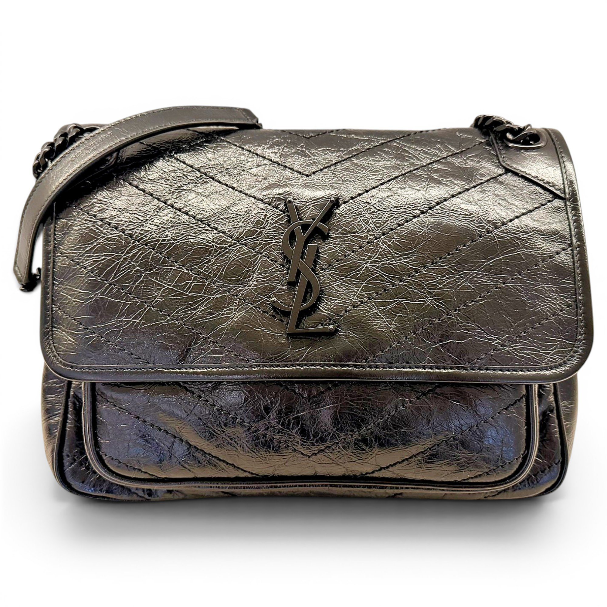 Leather handbag