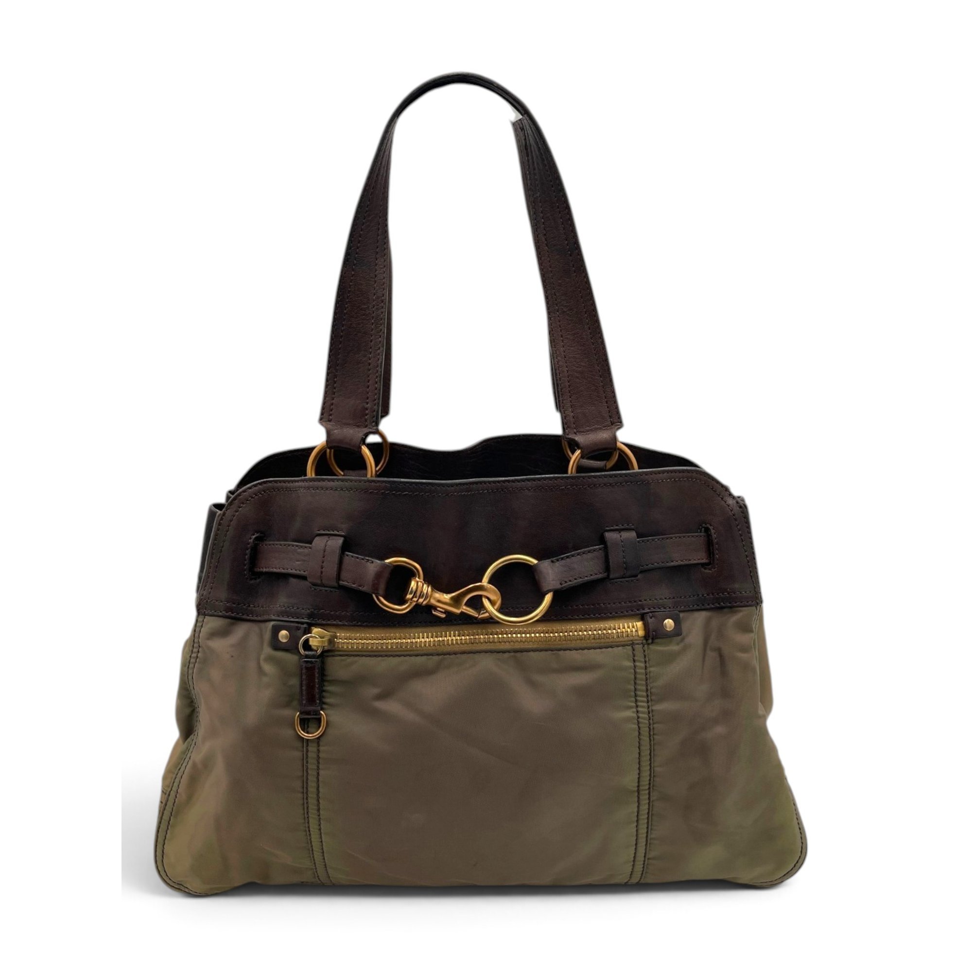 Leather handbag