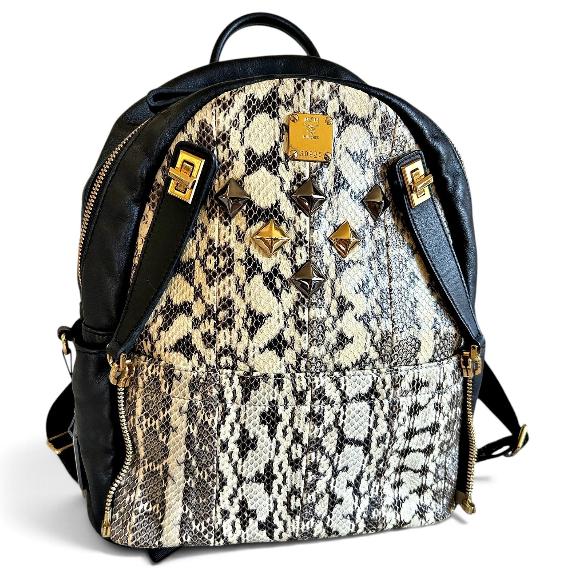 MCM Berlin leather backpack