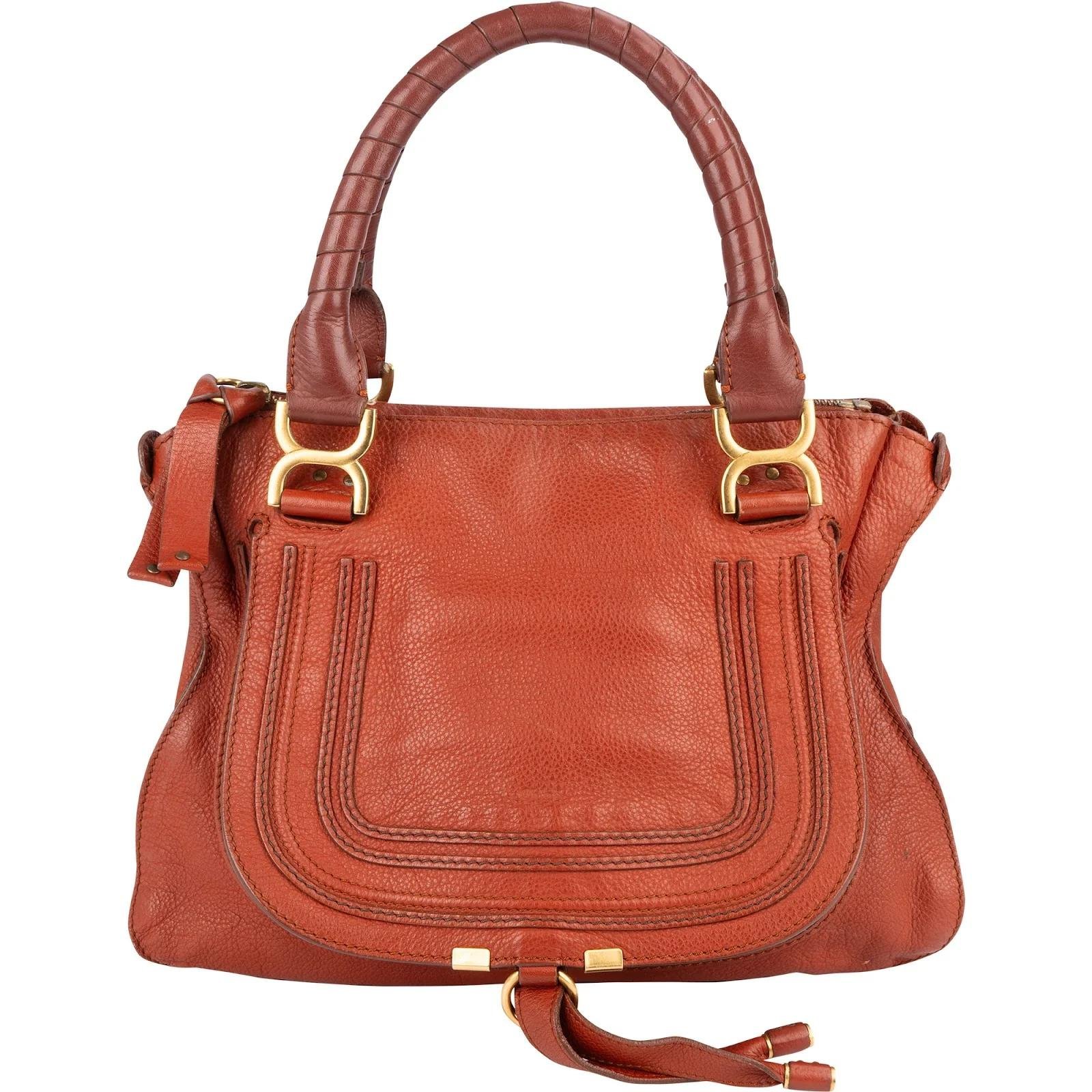 Marcie leather satchel