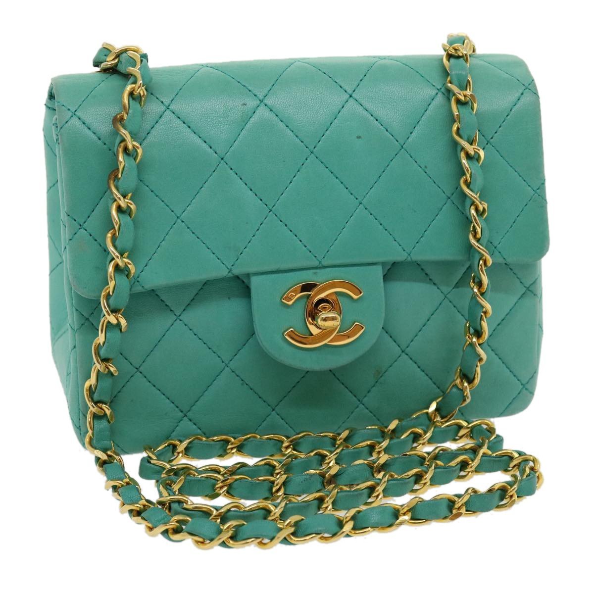 Trendy CC Flap leather crossbody bag