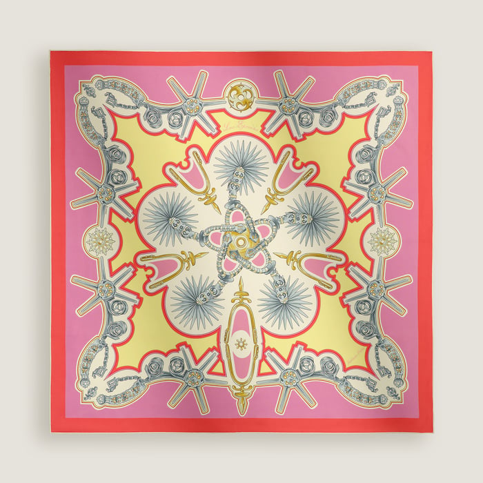 Les Eperons Double Face Scarf 90